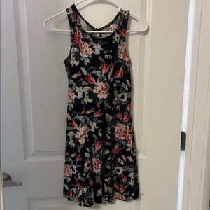 Mudd Black Floral Dress